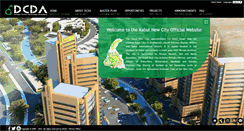 Desktop Screenshot of dcda.gov.af